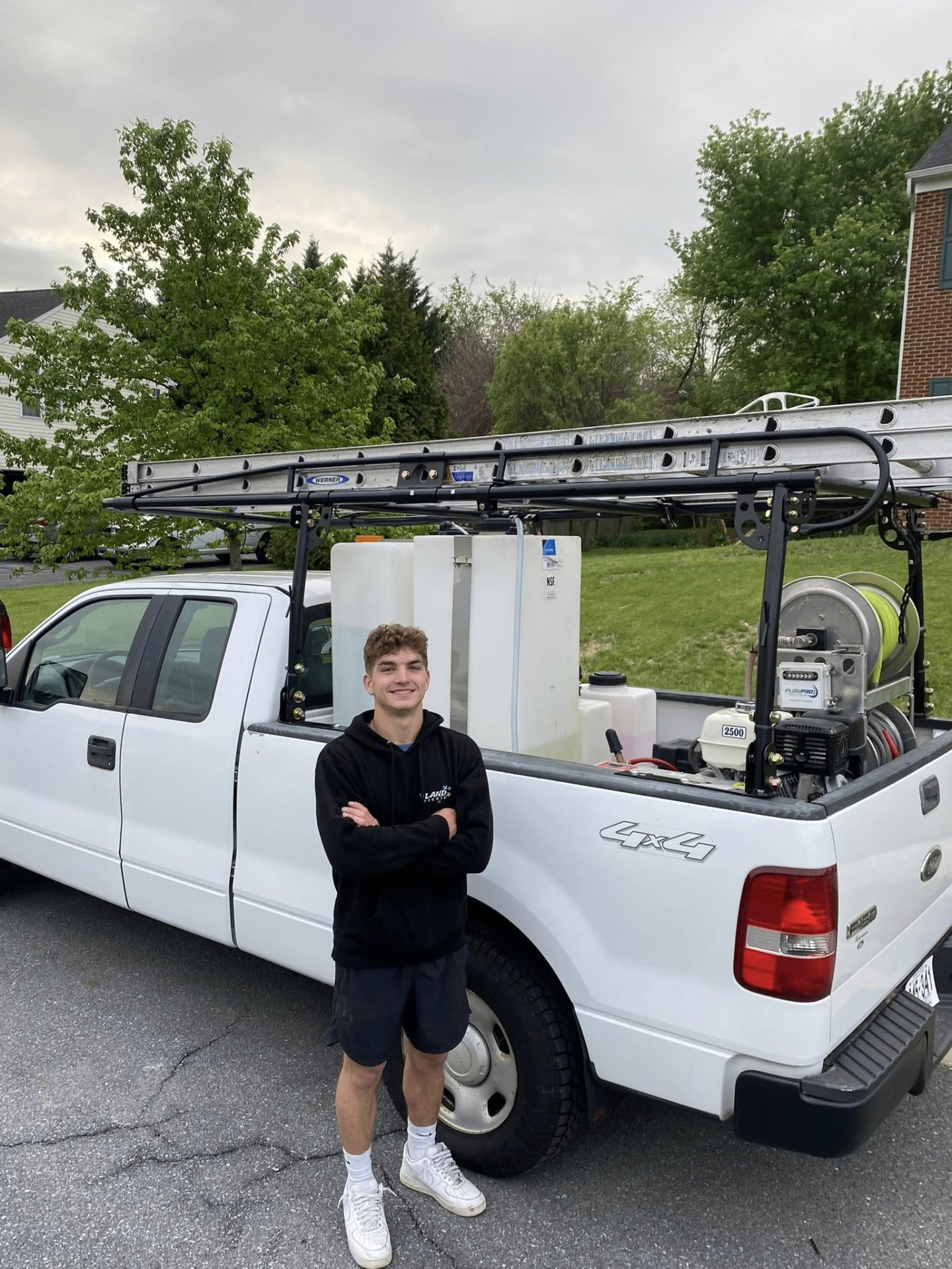 Lucas, owner of EverClean Exterior Co.